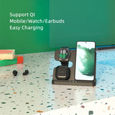 Wireless Charging Station for Samsung 3 in 1 Charger